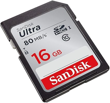 SanDisk Ultra Memory Card up to 80mb/s