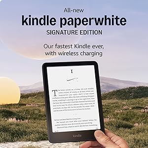 Amazon Kindle paper white signature edition gen 12