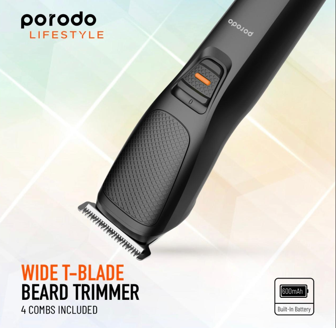 PORODO WIDE T-BLADE BEARD TRIMMER