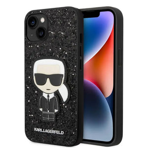 Karl lagerfeld gliter flakes cover for all iphone