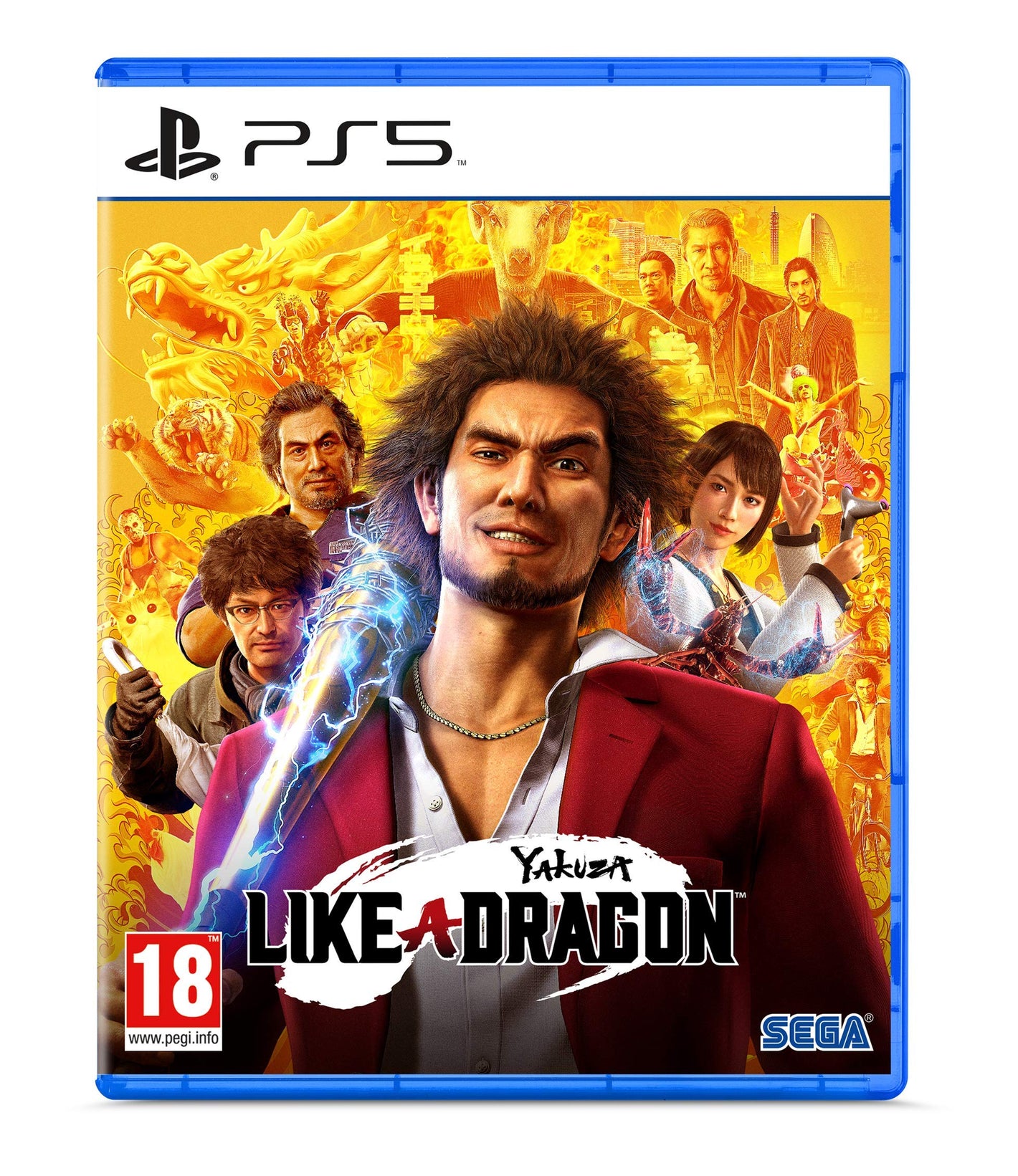 CD PS5 YAKUZA LIKE A DRAGON SONY