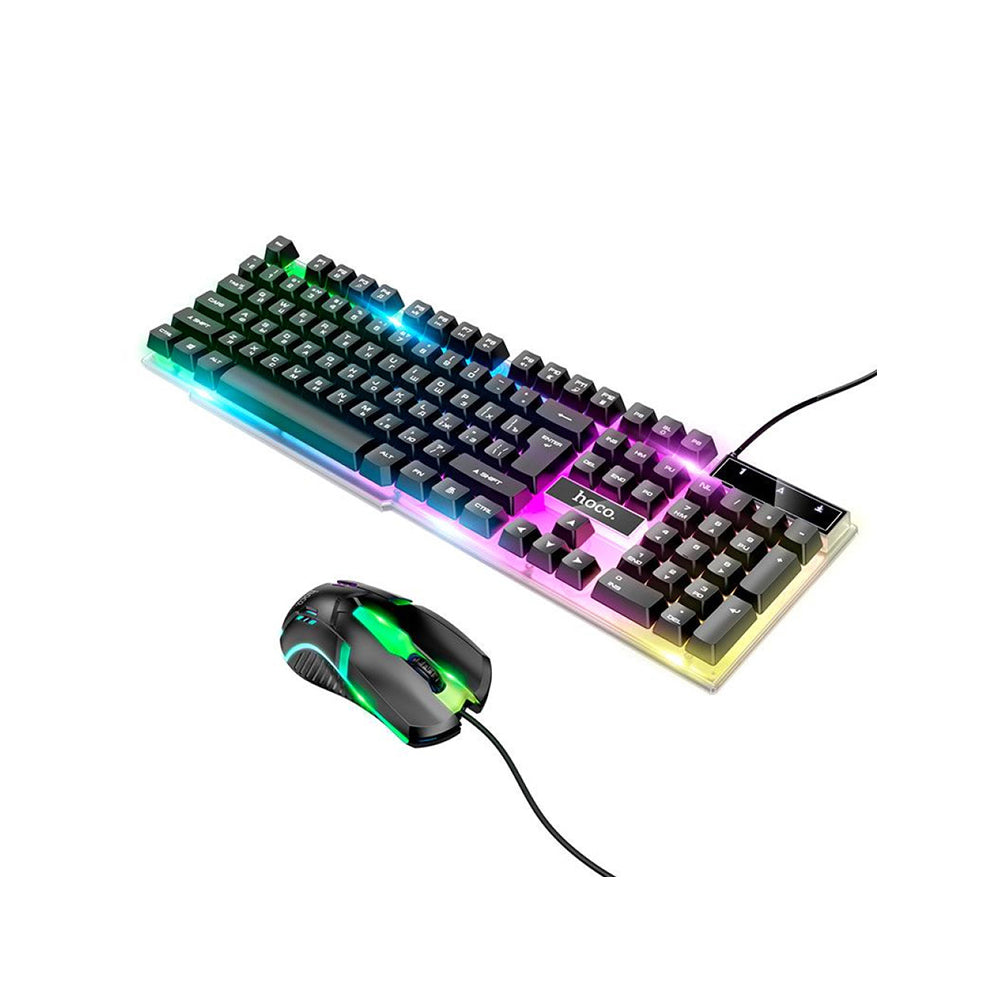 Hoco keyboard gm18 gaming keyboard and mouse set