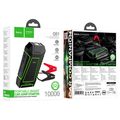 Hoco QS1 portable smart car jump starter 10000mah