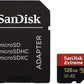 Sandisk Extreme pro micro sdxc uhs-I card with adapter U3 A2 v30