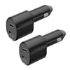Samsung Car charger duo super fast charging dual port (25w-15w)