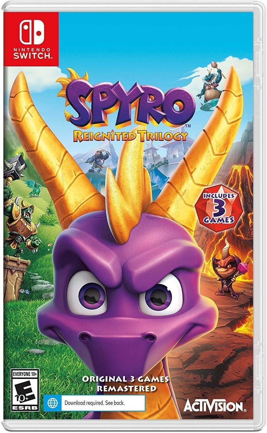 Cd Nintendo Spyro Reignited Trilogy