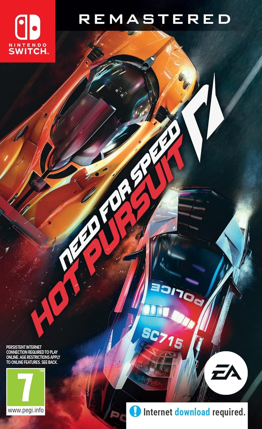 Cd Nintendo need for speed hot pursuit Remastered