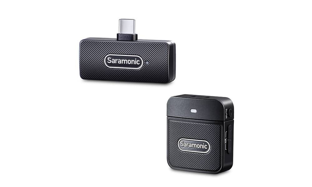Saramonic Blink 100 B6 ultra compact 2.4ghz dual-channel wireless microphone system usb-c