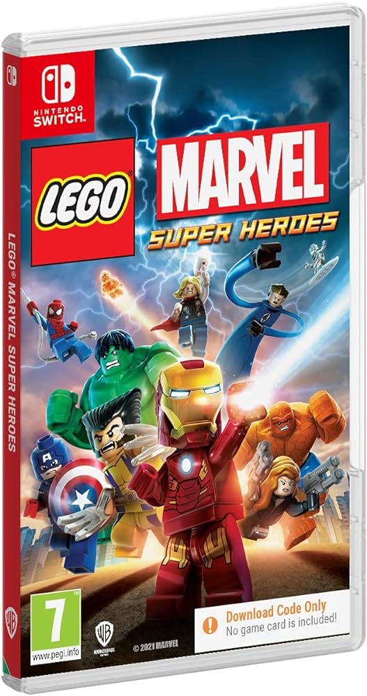 Cd nintendo Lego Marvel super heroes