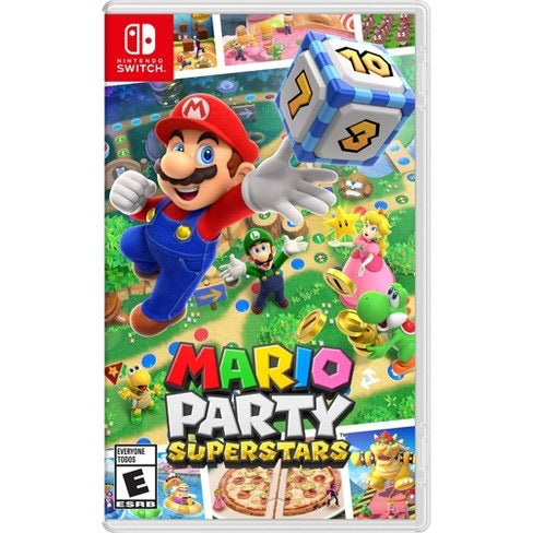 Cd Nintendo switch game mario party superstars