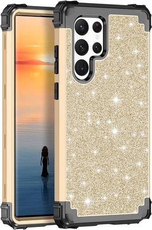 The bling world crystal cover Samsung s22 ultra