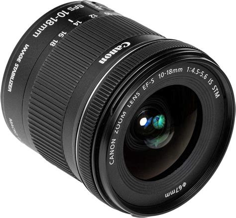 Canon Lens EFS 10-18mm F/4.5-5.6 IS STM