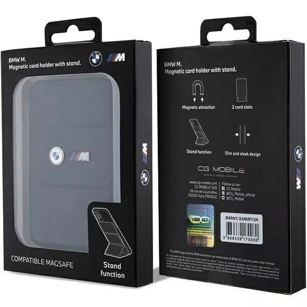 BMW magnetic card holder with stand