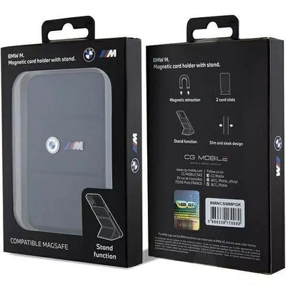 BMW magnetic card holder with stand