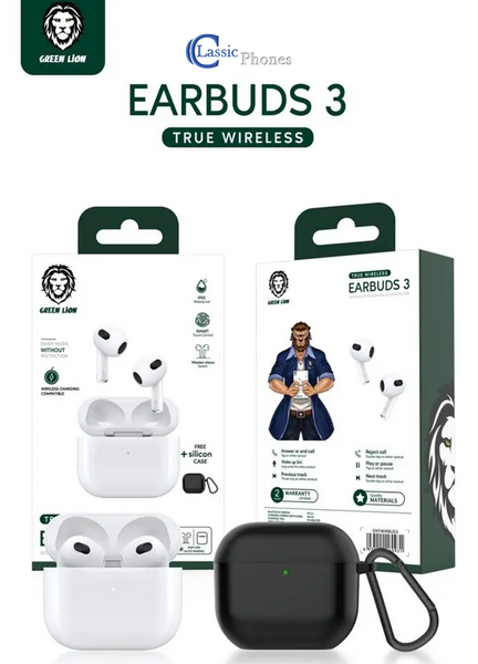 Wireless Freedom and Protection: Green Lion True Wireless Earbuds 3