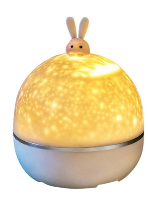 MOONLIGHT BUNNY NIGHT LIGHT PROJECTOR