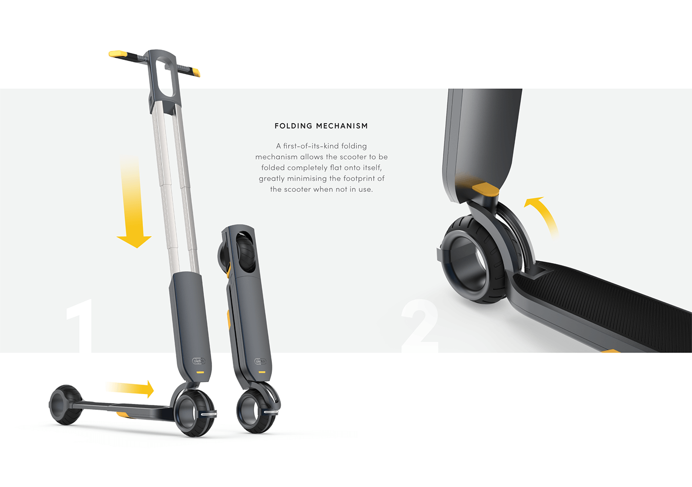 SWITCH FOLDABLE BACKPACK E-SCOOTER ES-A125
