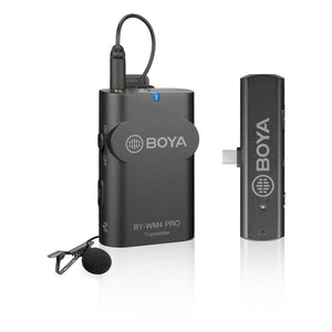 BOYA 2.4 GHz Wireless Microphone System For Android and other Type-C devices 2.4GHz BY-WM4 PRO-K5